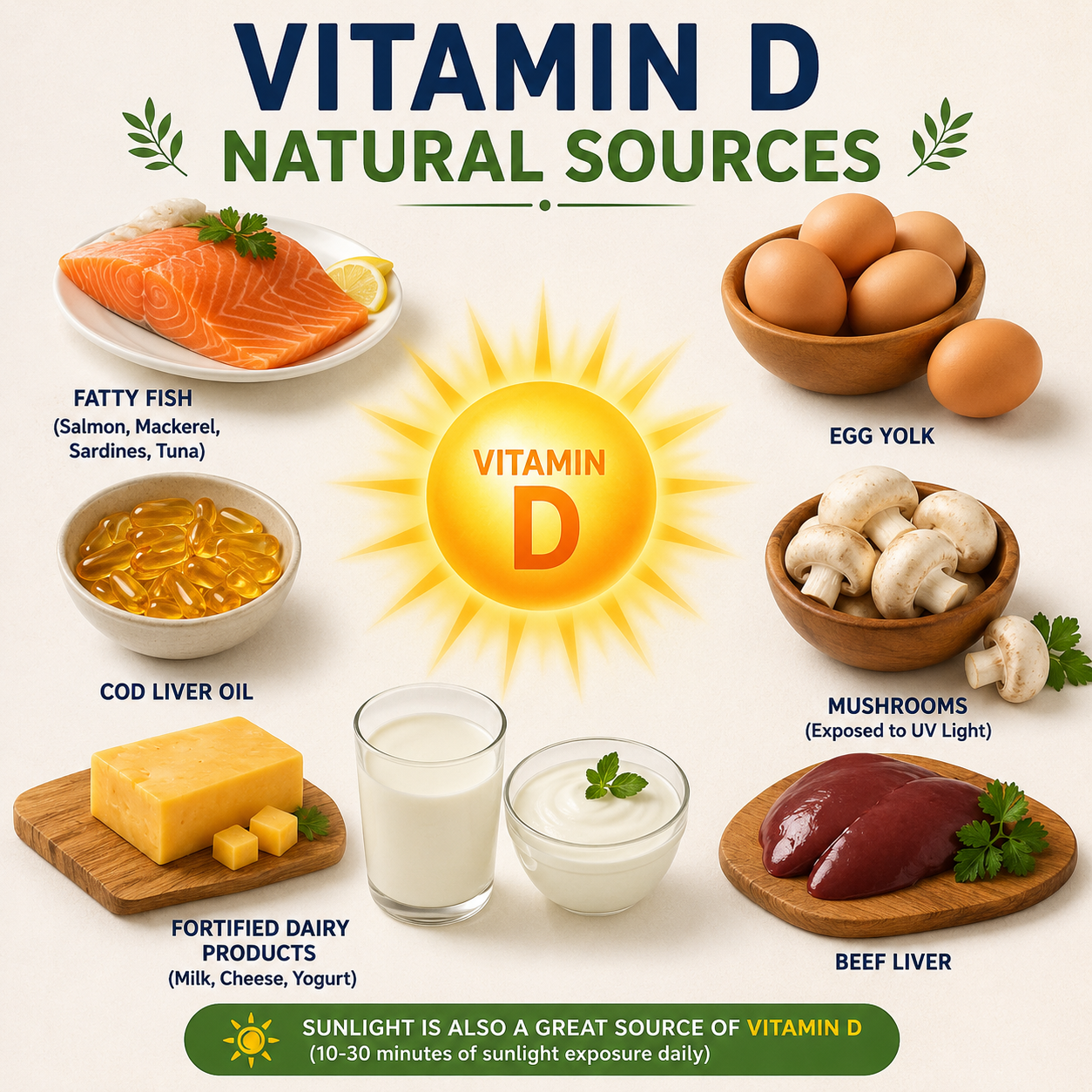 Vitamin D diet for height